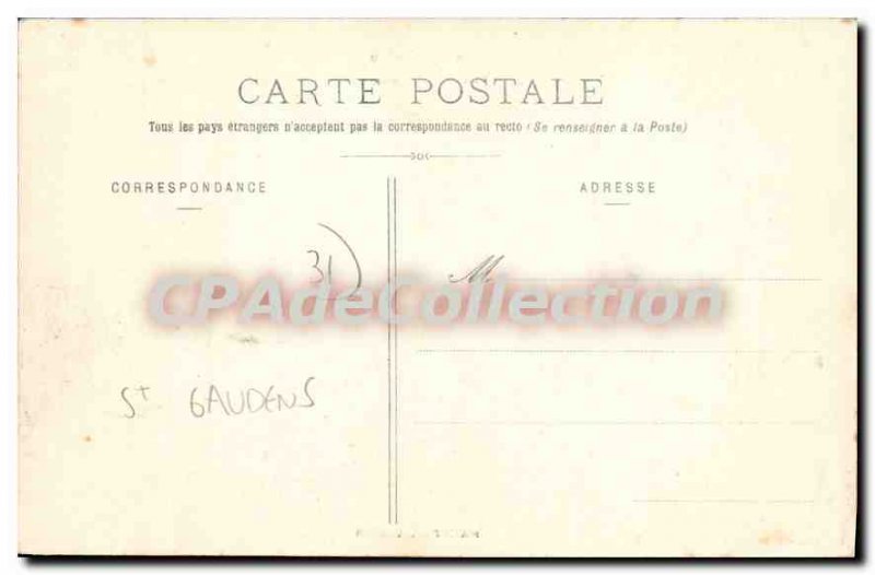 Postcard Old Saint Gaudens