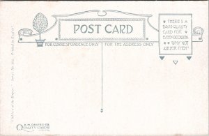 Artist HGC Marsh Lambert AUSTRALIA Girl with Basket of Fruit Postcard W15