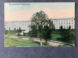 Watertown State Hospital Watertown IL Litho Postcard H1312082426