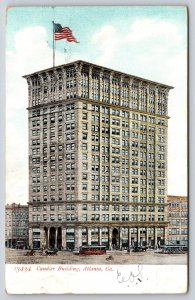 Atlanta Georgia~Candler Building~Trolley~Artist Conception~1907 Postcard