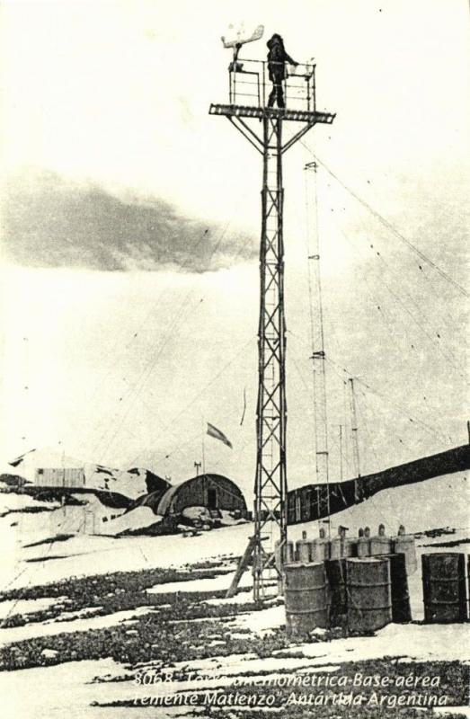 argentina, Antarctic Teniente Matienzo Air Base, Torre Anemométrica