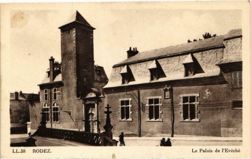 CPA RODEZ - Le Palais de l'Eveche (109635)