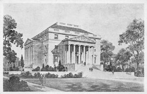 Lockwood Memorial Library Buffalo NY USA Postcard