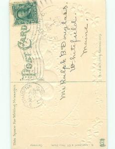 Divided-Back EASTER SCENE Great Postcard AA1293