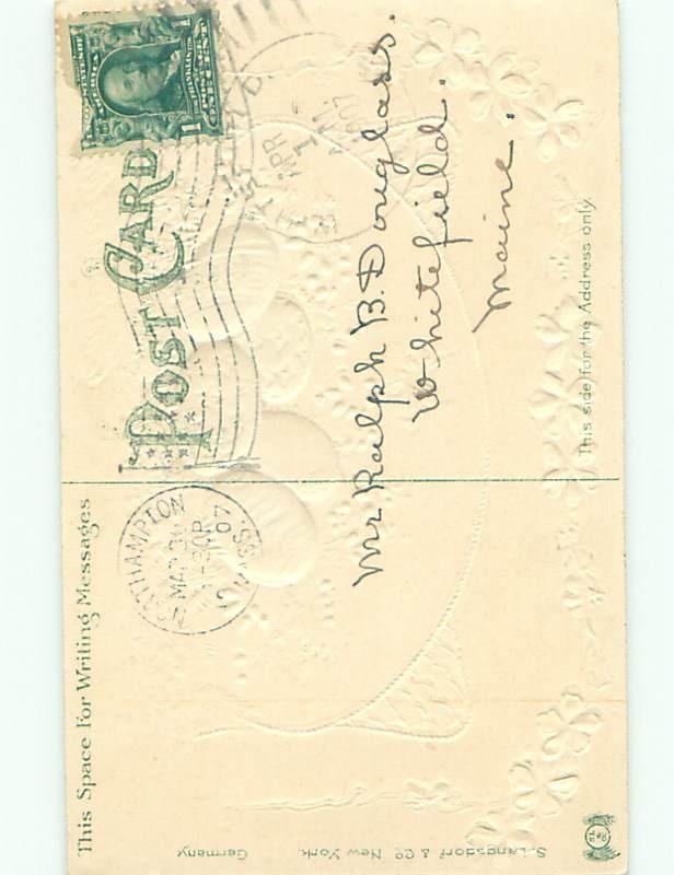 Divided-Back EASTER SCENE Great Postcard AA1293