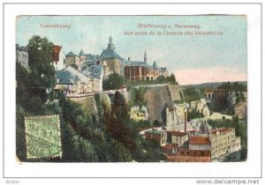 Vue Prise De La Caserne Des Volontaires, Breitenweg u. Neuenweg, Luxembourg, ...