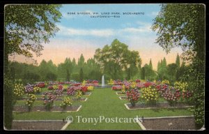 Rose Garden, WM. Land Park, Sacramento