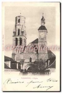 Postcard Old Church Vermenton