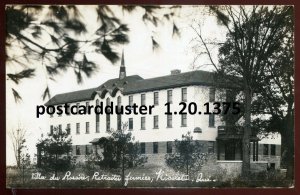 h2625 - NICOLET Quebec 1930s Villa du Rosaire. Real Photo Postcard