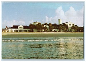 c1910's King And Prime Beach Hotel Building Simons Island Georgia GA Postcard