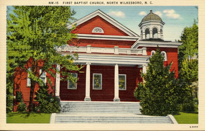 NC - North Wilkesboro. First Baptist Church