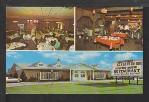 Gibbs Country House Restaurant,MI Postcard 