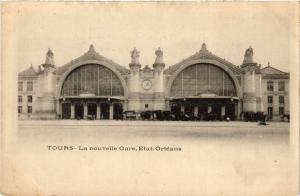 CPA TOURS - La nouvelle Gare Etat-Orléans (298763)