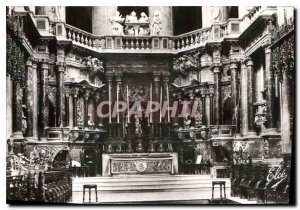 Old Postcard Auch Gers La Cathedrale the Altar Choir