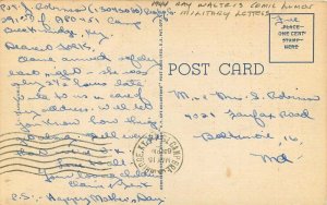 Comic Humor Military Letters Ray Walters Teich #1B-H2 Postcard 21-1823