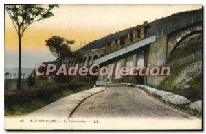 Old Postcard Bon Secours Funicular