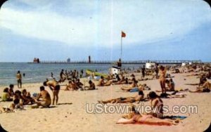 Grand Haven State Park in Grand Rapids, Michigan