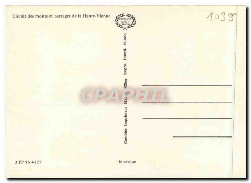 Postcard Modern Circuit Mountains and high dams Vienna