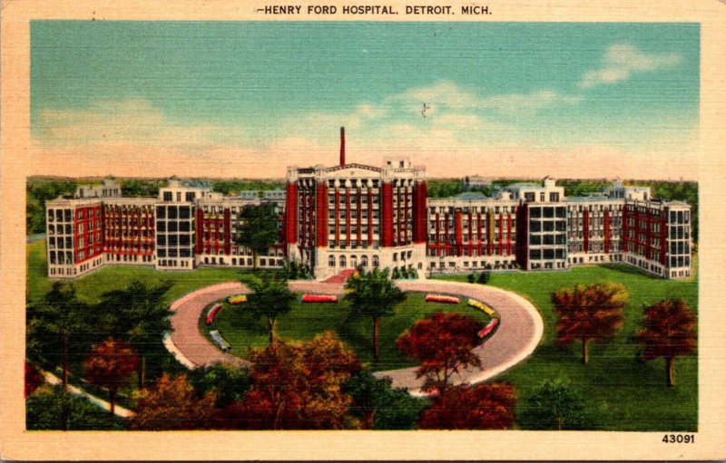 Michigan Detroit Henry Ford Hospital 1946