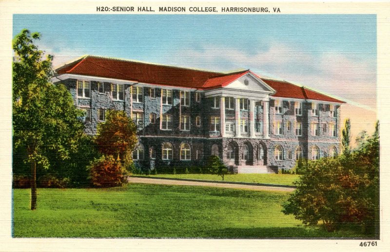 VA - Harrisonburg. Madison College, Senior Hall