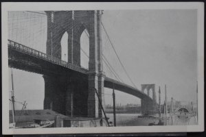 New York, NY - Brooklyn Bridge - B & O Railroad - Early 1900s