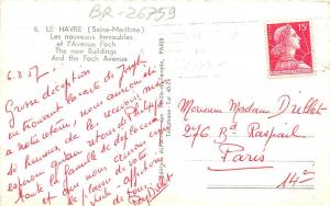 BR26759 Le havre les nouveaux immeubles et l evenue Foch France