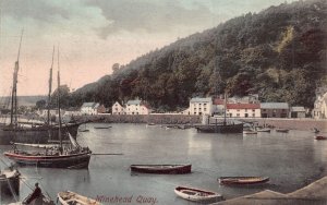 MINEHEAD SOMERSET ENGLAND~QUAY~FRITH ( 57163) TINTED PHOTO ~POSTCARD