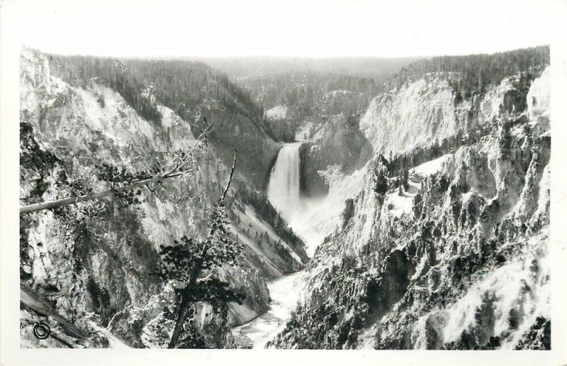 WY, Grand Canyon, Wyoming, Yellowstone, Haynes Inc No. 28328, RPPC