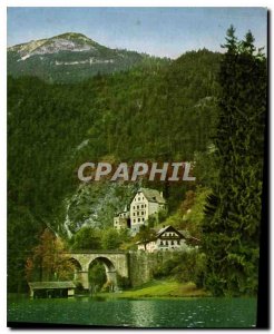 Modern Postcard Schloss und Hotel Fernstein am Fernpatz Tirol