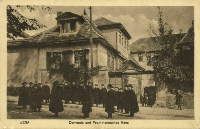 JENA, Currende und Frommannsches Haus (1910s) AK