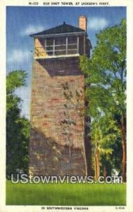 The Old Shot Tower  - Wytheville, Virginia VA  