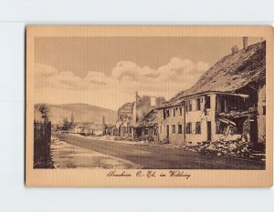 Postcard Sennheim O.- El. im Weltkrieg, Cernay, France