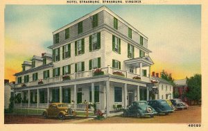 Postcard  Early View of Hotel Strasburg in Virginia.         Y9