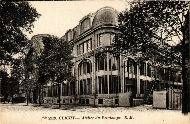 CPA ClICHY Atelier du Printemps (413370)