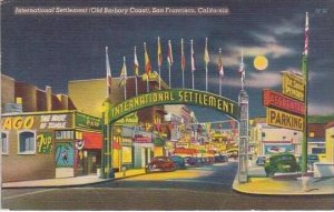 California San Francisco International Settlement Old Barbary Coast