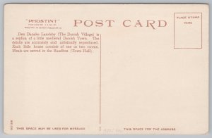 State View~Den Danske Landsby (The Danish Village) In Scarboro Maine~Vintage PC