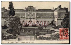 Old Postcard Montargis The Hotel de Ville