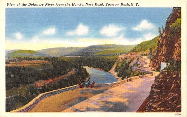 Delaware River in Sparrowbush, New York