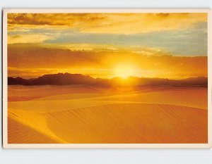 Postcard Evening Comes To White Sands National Monument, New Mexico