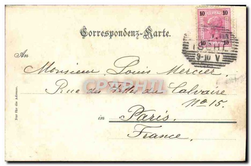 Old Postcard Bad Ischl Esplanade