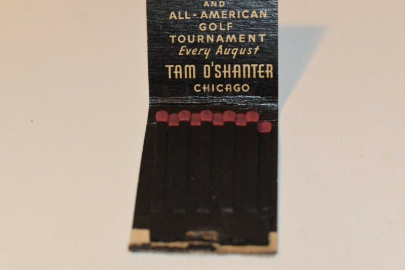 Tam O'Shanter Golf Chicago 20 Strike Matchbook