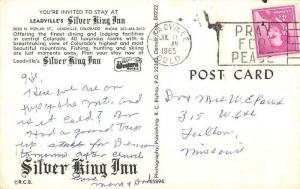 Leadville Colorado Silver King Inn Multiview Vintage Postcard K103937