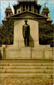 Illinois, Springfield - Abraham Lincoln Statue - [IL-230]