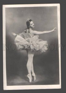 092637 Alla SHELEST Russian BALLET Star DANCER Belle Old PHOTO