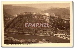 Old Postcard Besancon Citadel