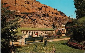 Lava Hot Springs Idaho ID Bath House for Hot Pools Postcard H58