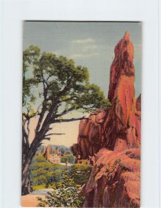 Postcard Vista In The Garden Of The Gods, Colorado Springs, Colorado