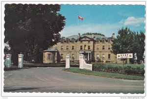 R.C.M.P. Headquarters, FEDERICTON, New Brunswick, Canada, 40-60's