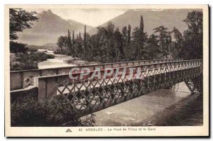 Postcard The Old Bridge Argeles Tillos and Gave