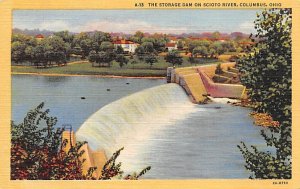 Storage Dam, Scioto River Columbus, Ohio OH